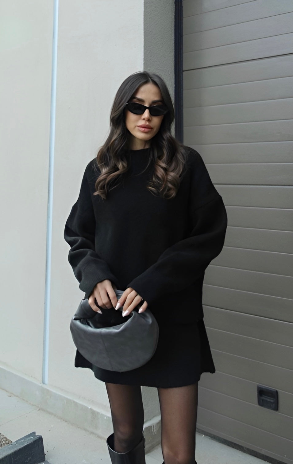 Emilia™ | Strickset – Pullover & Rock