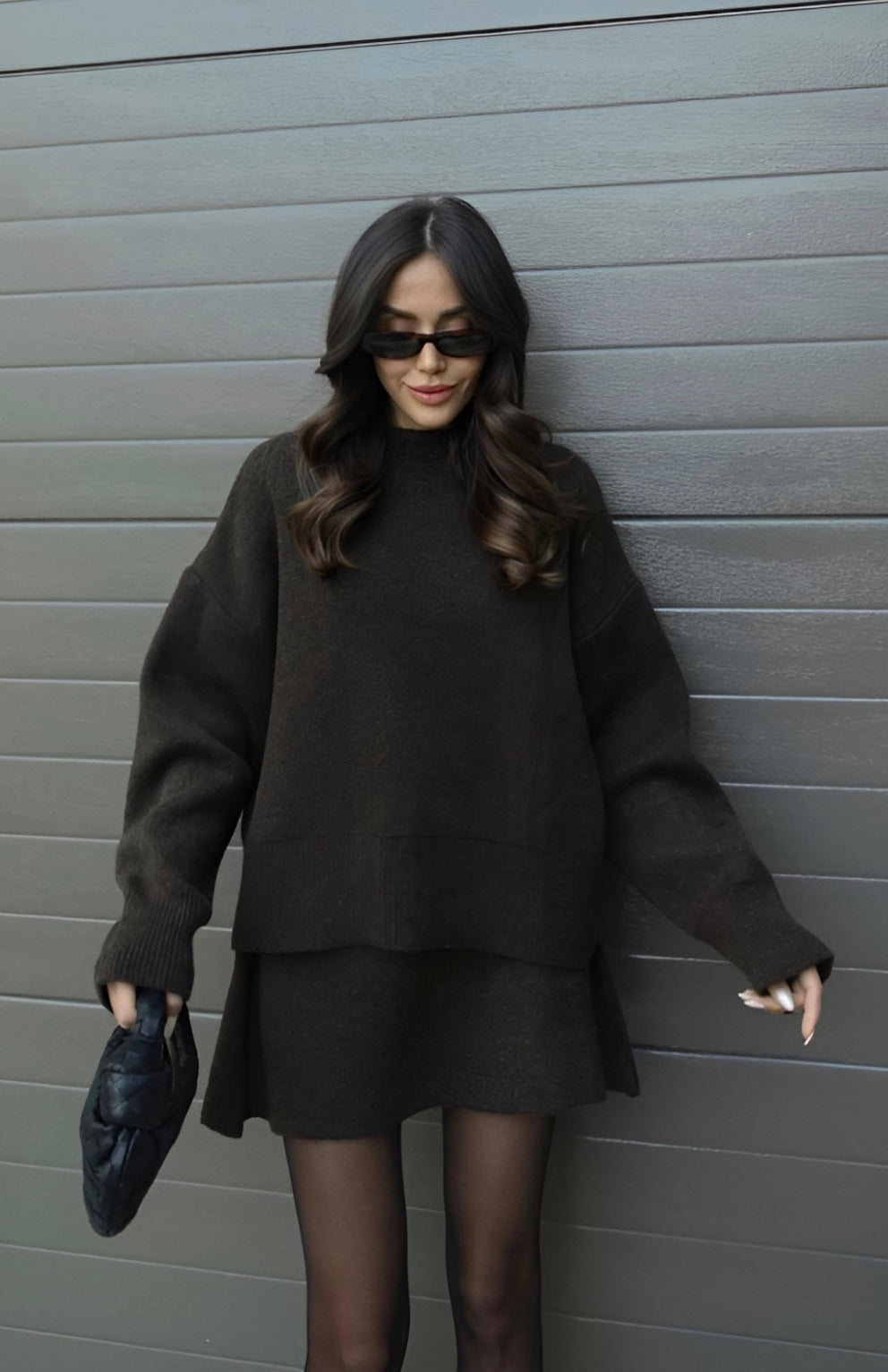 Emilia™ | Strickset – Pullover & Rock