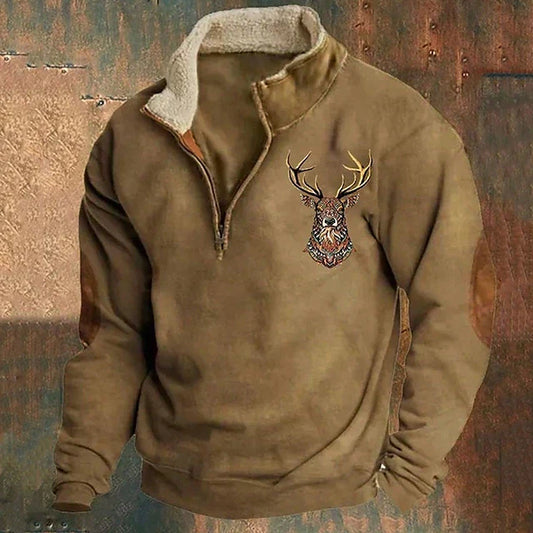 Lukas™ | Pullover mit Hirschmotiv